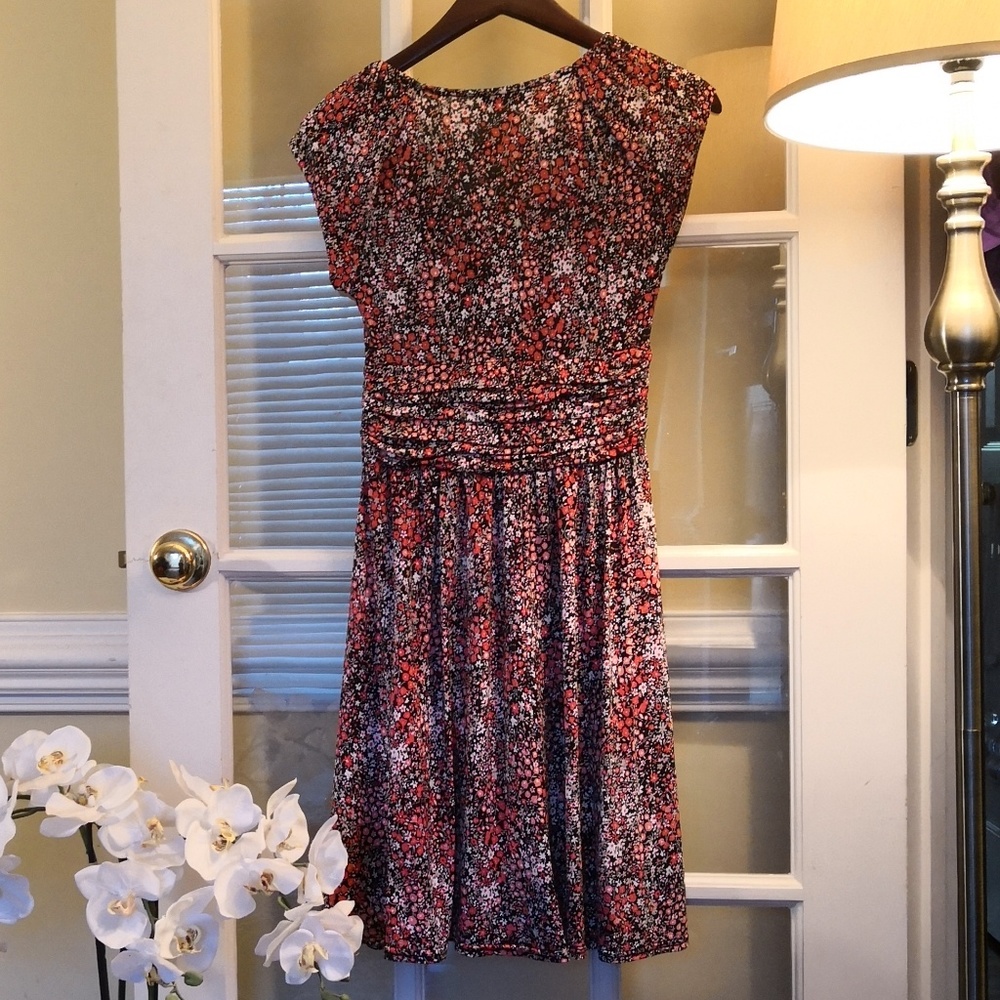 Red and black Jersey dress - Picture 4 of 4